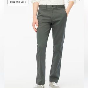 J Crew Straight-fit flex chino pant